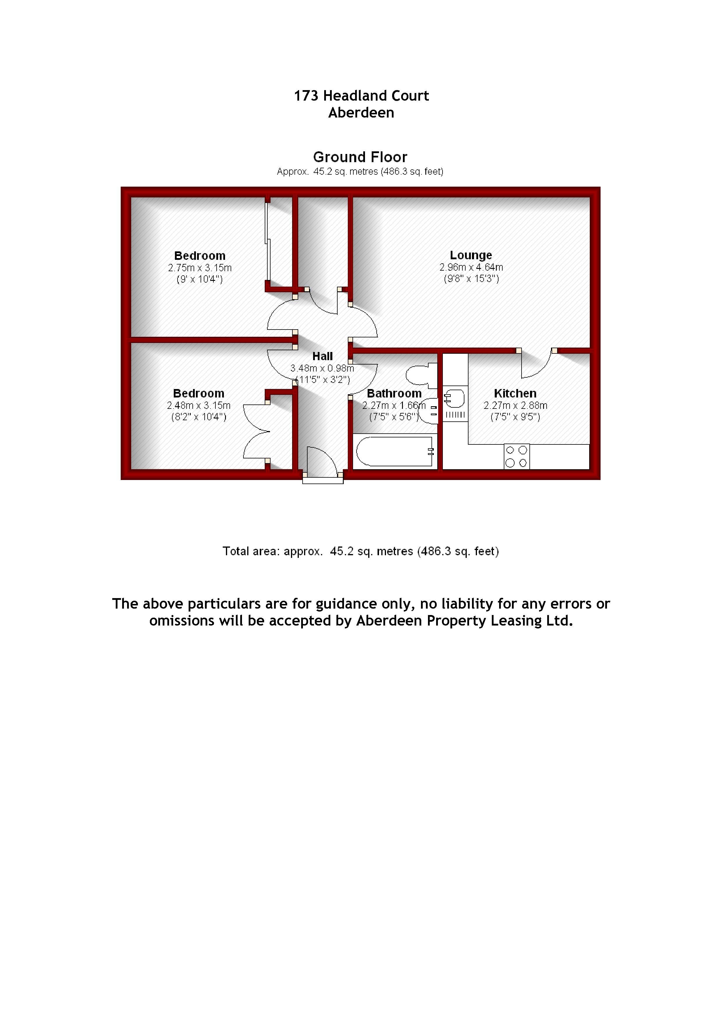 Headland Court, Aberdeen, AB10 floorplan