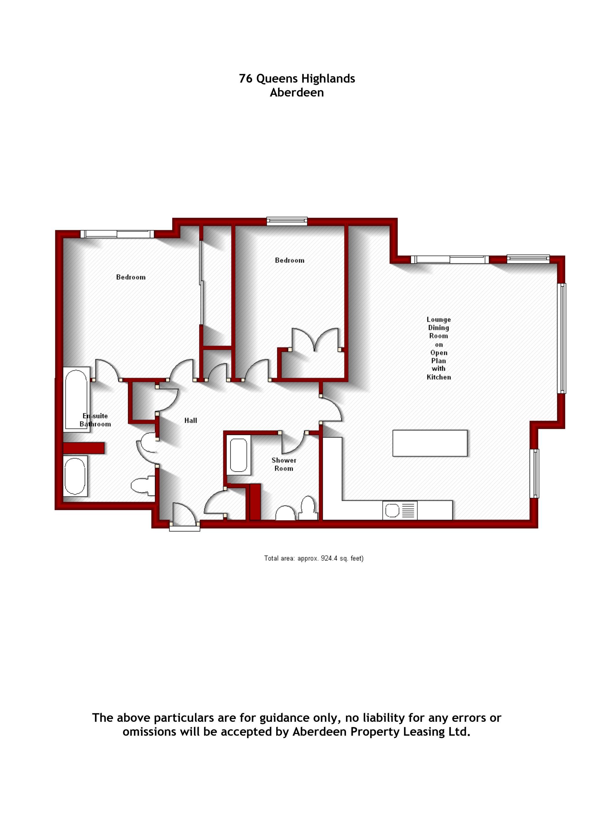 Queens Highlands, Kepplestone, AB15 floorplan