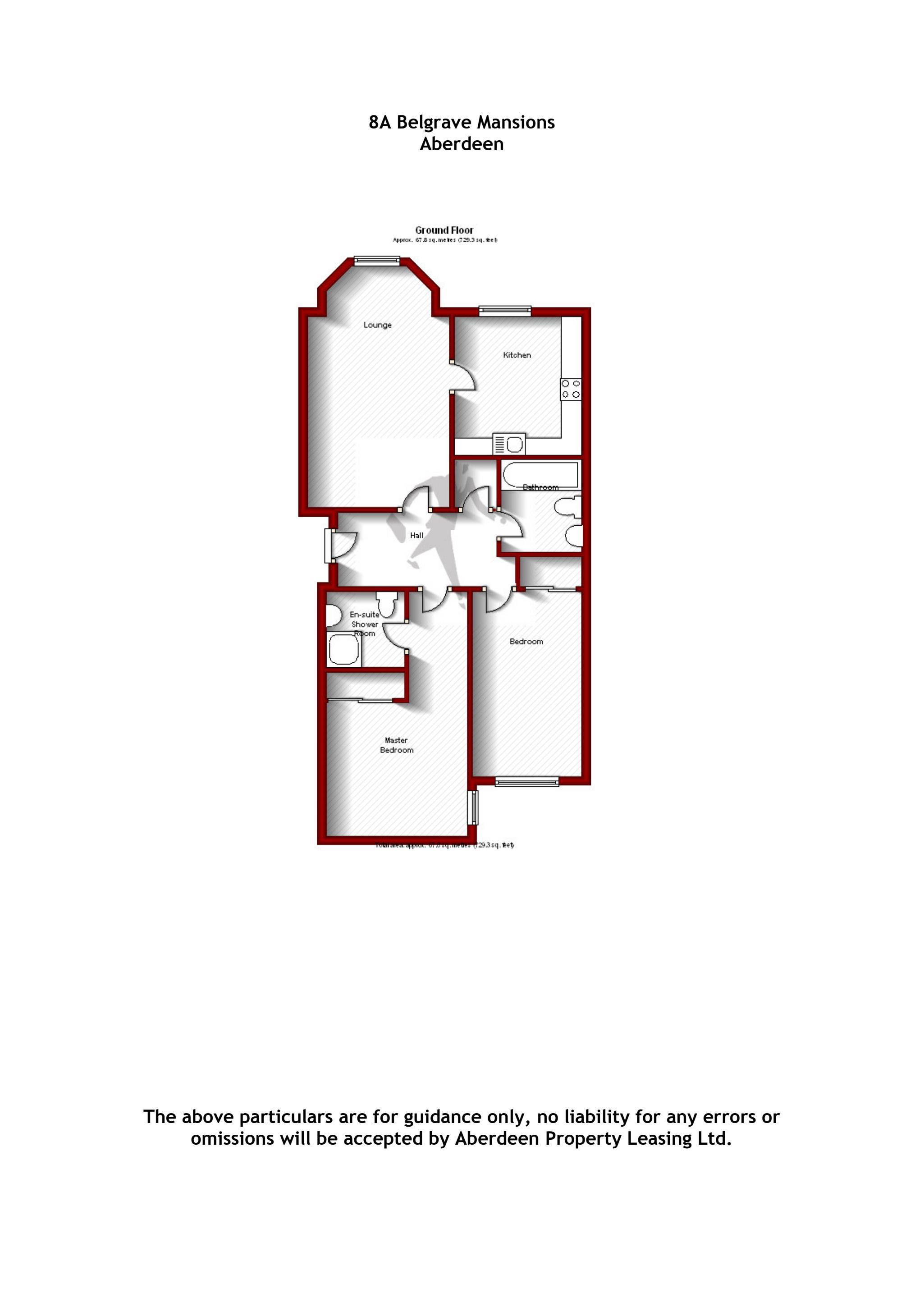 Belgrave Mansions, Ground Floor, AB25 floorplan